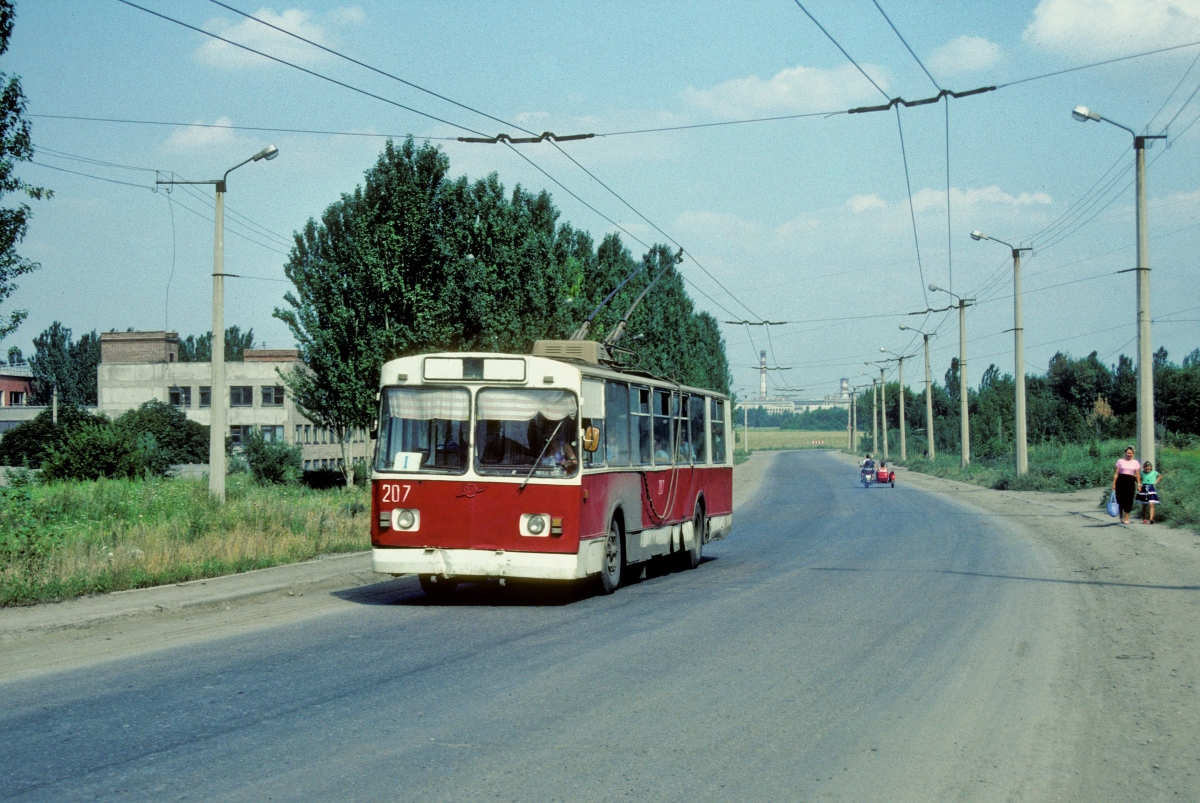 Макеевка, ЗиУ-682В [В00] № 207; Макеевка — Фотографии Дэвида Пирсона — 11-14.08.1993