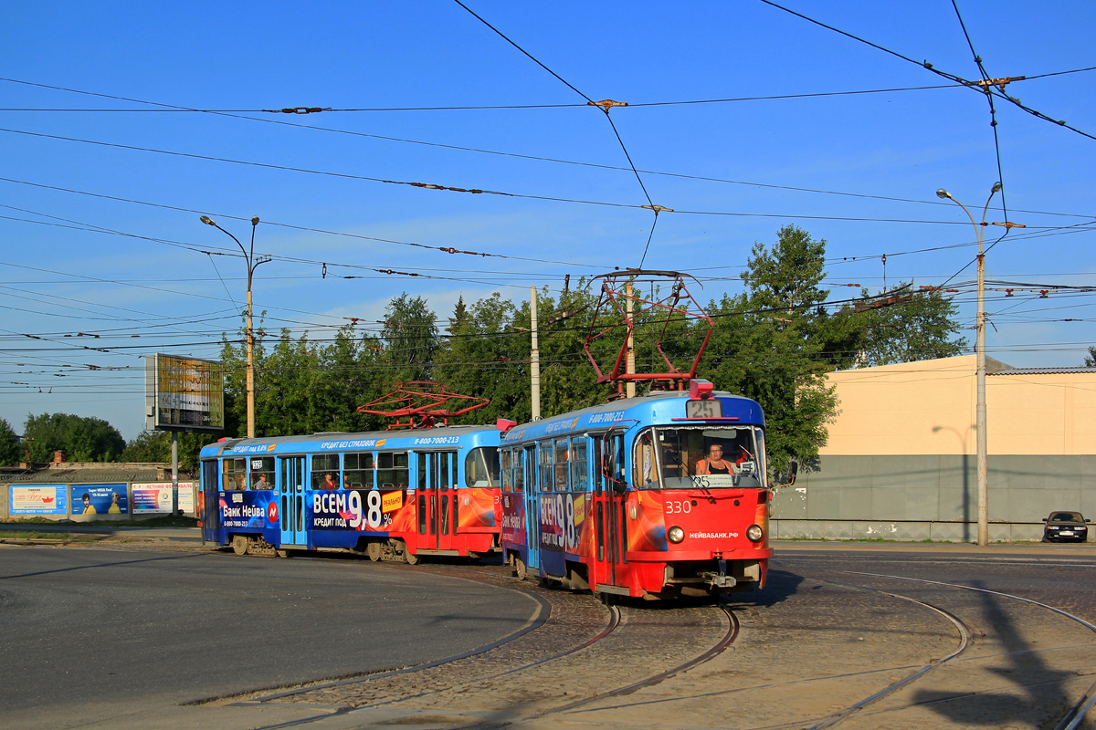 Екатеринбург, Tatra T3SU № 330
