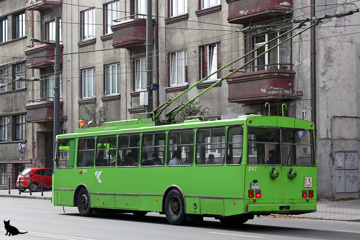 Каунас, Škoda 14Tr02/6 № 297