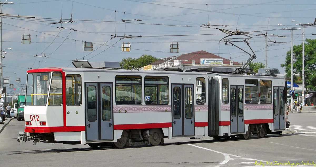 Запорожье, Tatra KT4DM № 012