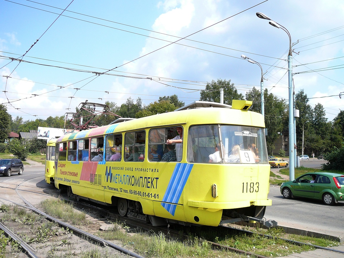 Ижевск, Tatra T3SU № 1183