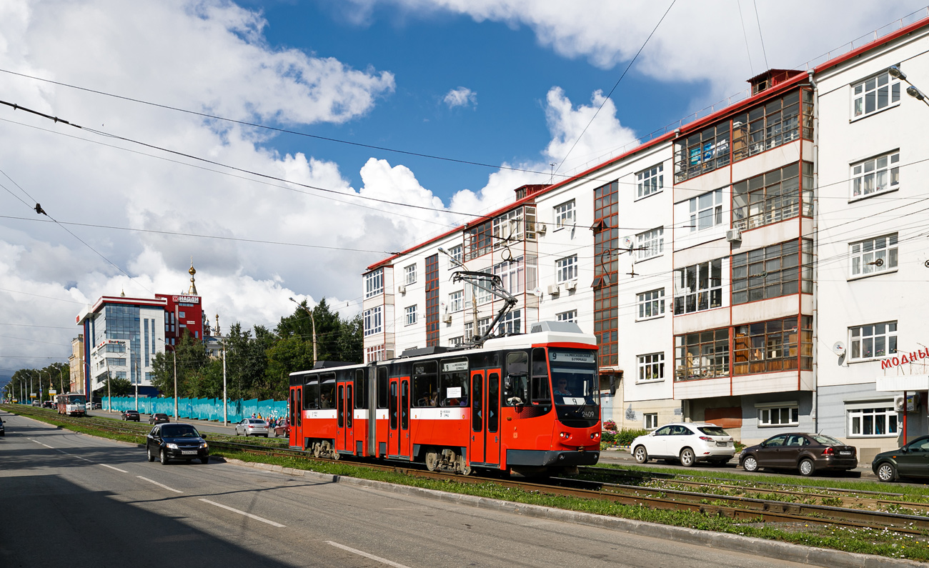 Ижевск, Tatra KT4DM № 2409