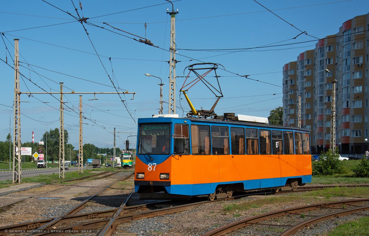 Стары Аскол, 71-605 (КТМ-5М3) № 87; Стары Аскол — Конечные станции