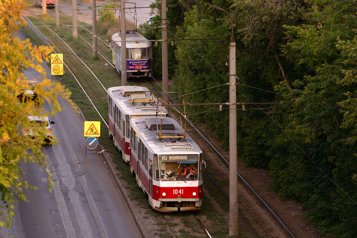 Самара, Tatra T6B5SU № 1041