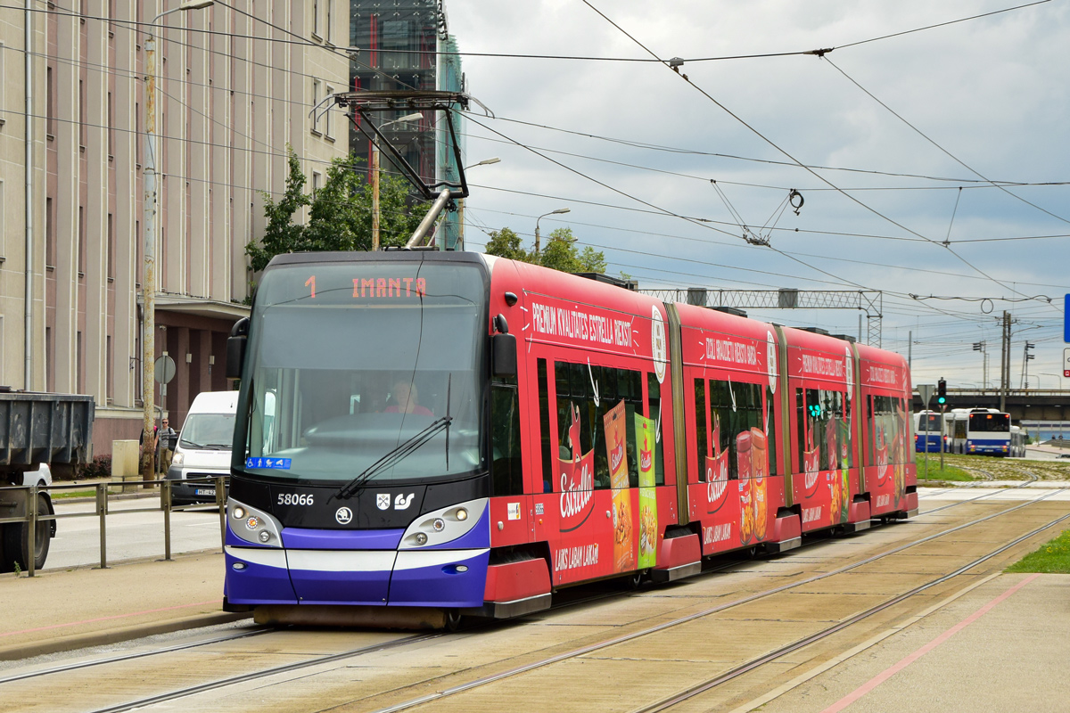 Рига, Škoda 15T1 ForCity Alfa Riga № 58066