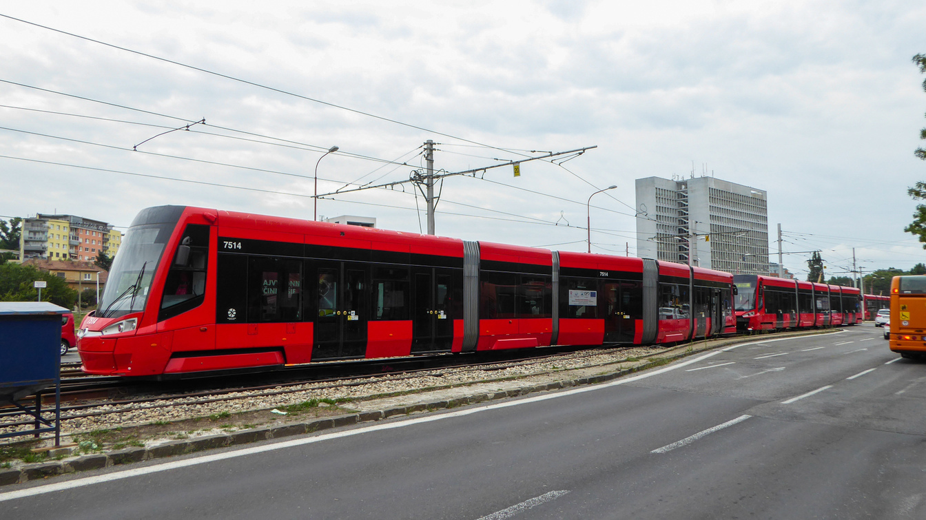 Братислава, Škoda 30T ForCity Plus № 7514