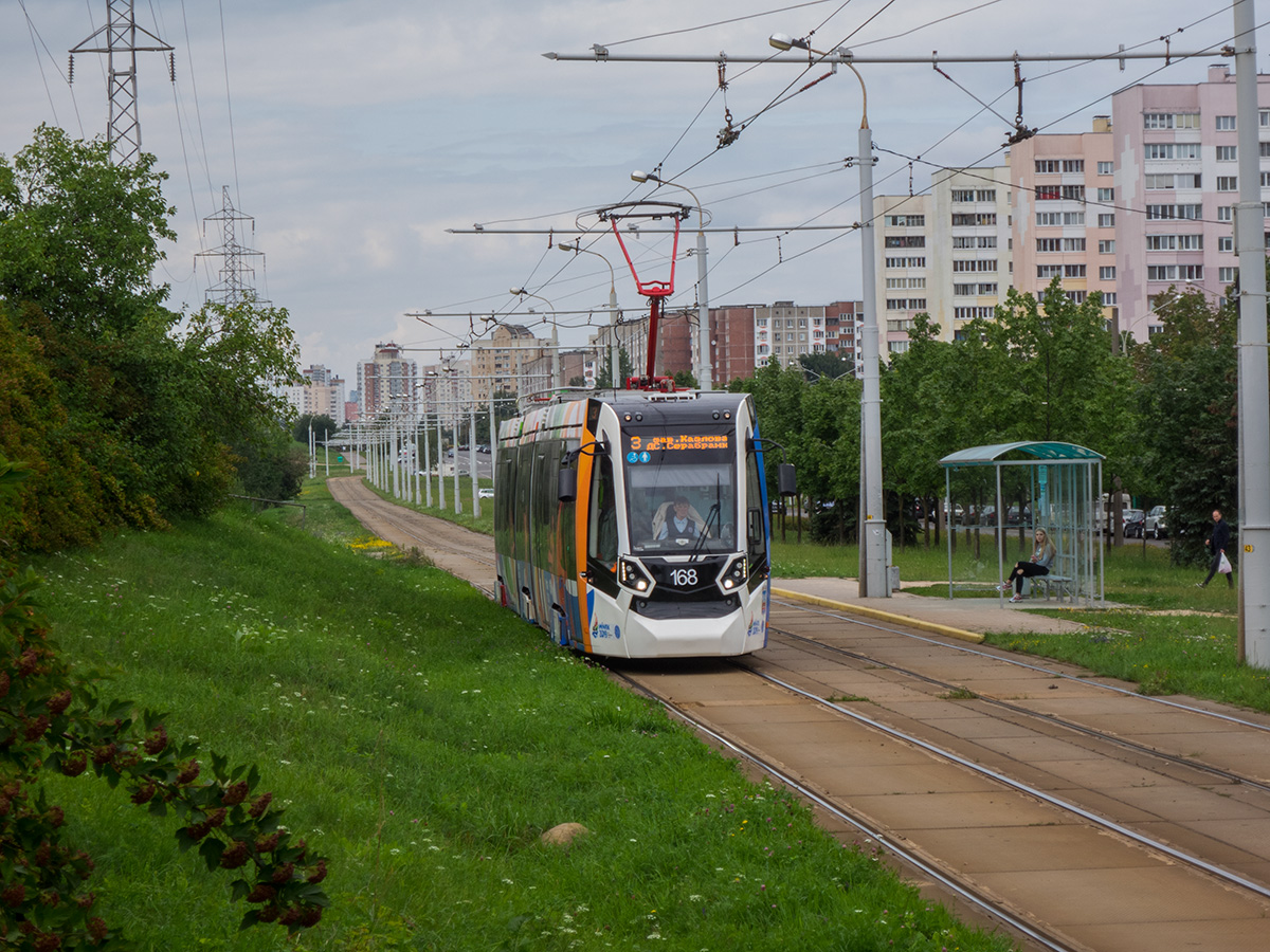 Minsk, Stadler B85300М “Metelitsa” N°. 168