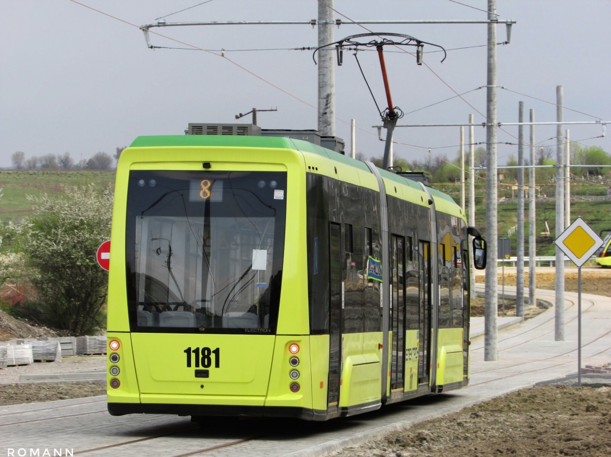 Львов, Electron T3L44 № 1181