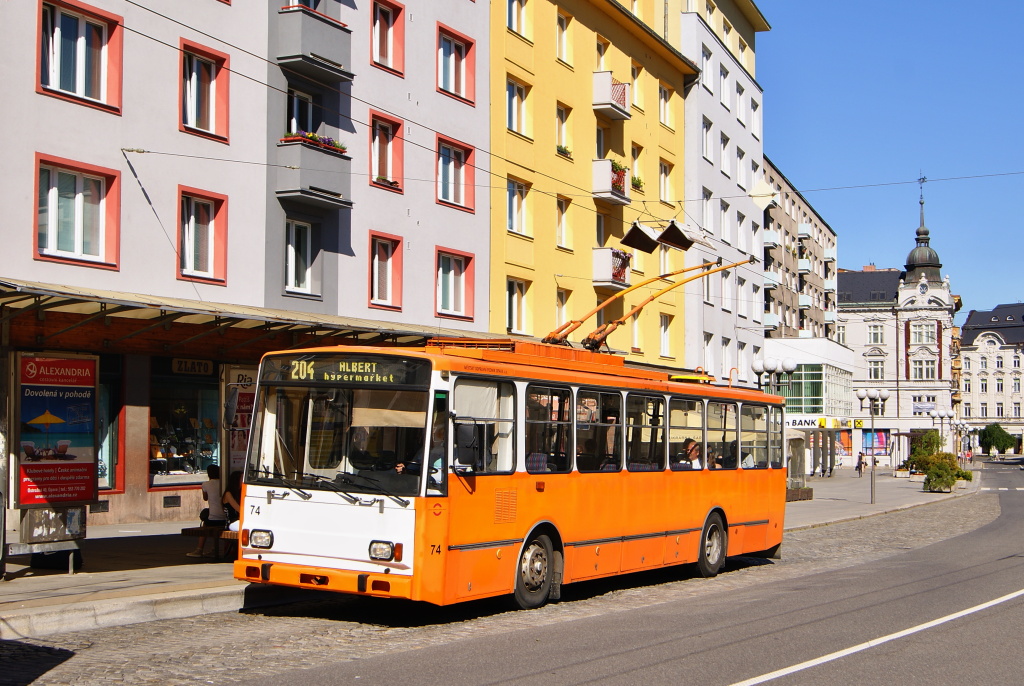 Опава, Škoda 14Tr17/6M № 74