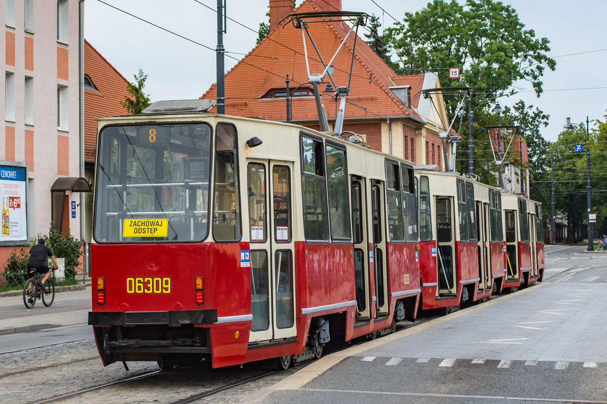 Гданьск, Konstal 105Nch № 06309