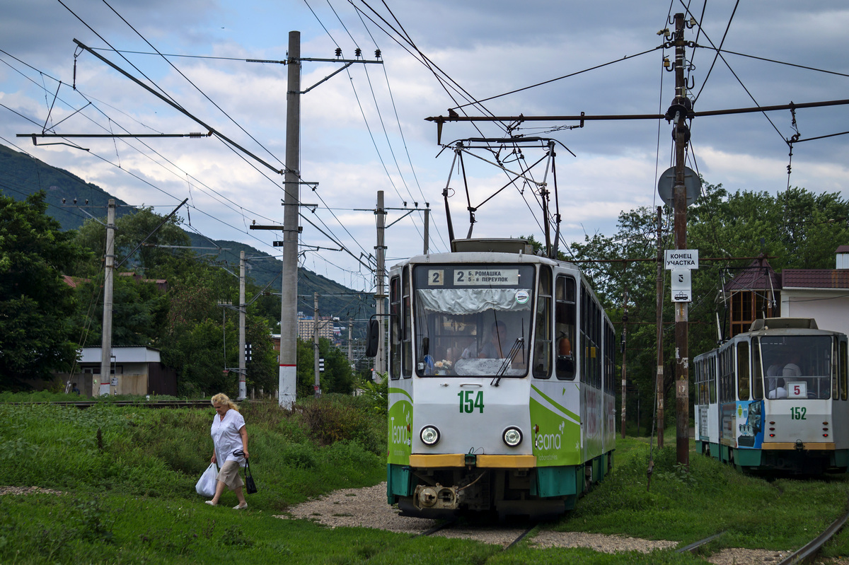 Piatigorsk, Tatra KT4SU N°. 154