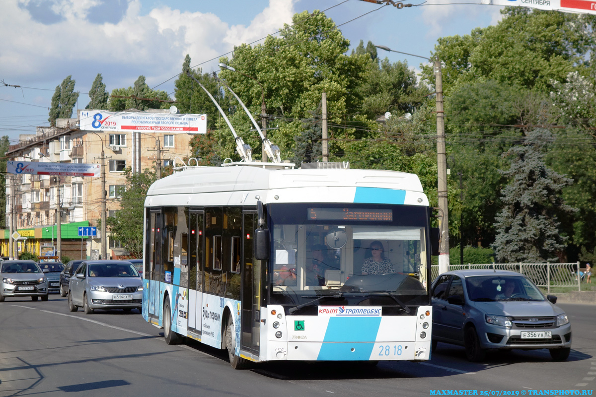 Қырым троллейбусы, Trolza-5265.03 “Megapolis” № 2818
