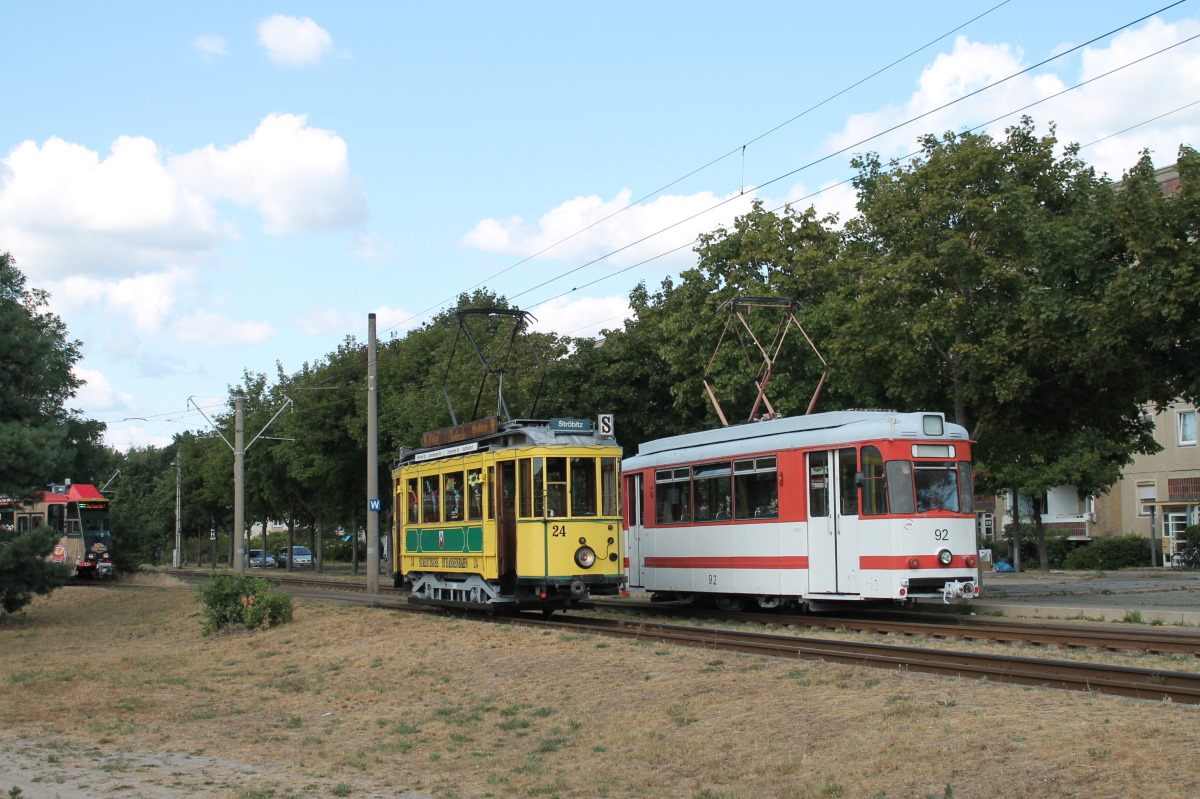 Котбус, Gotha T57 № 92; Котбус, Двухосный моторный WUMAG/AEG № 24