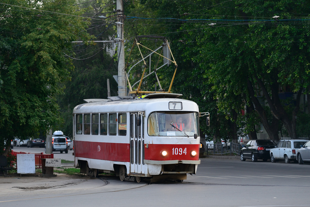 Самара, Tatra T3SU (двухдверная) № 1094
