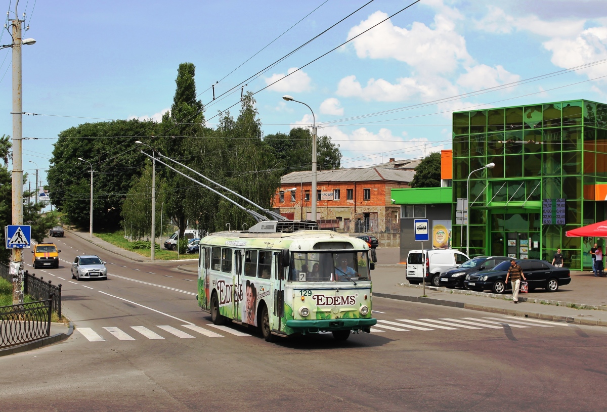 Ровно, Škoda 9TrHT28 № 129