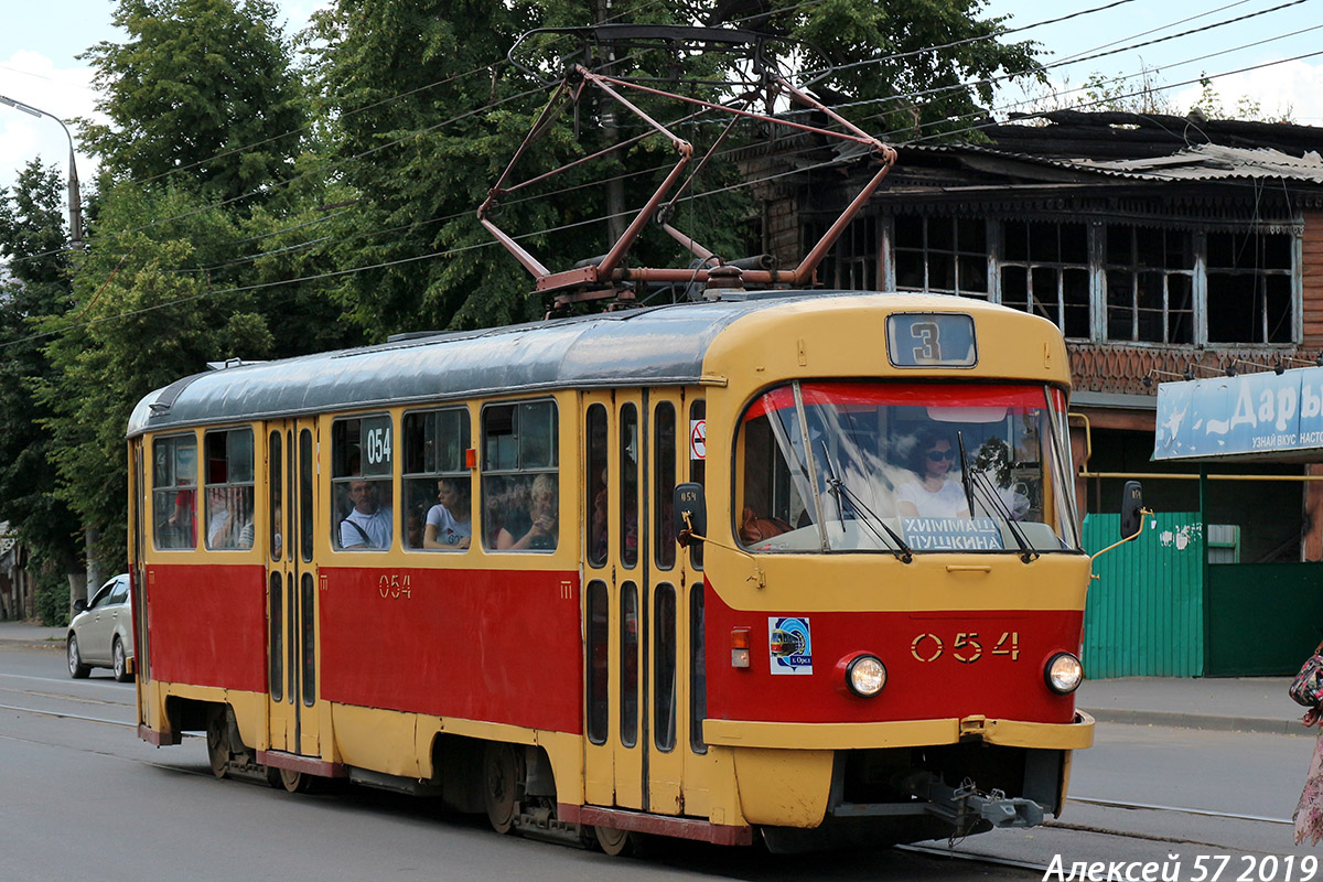 Орёл, Tatra T3SU № 054