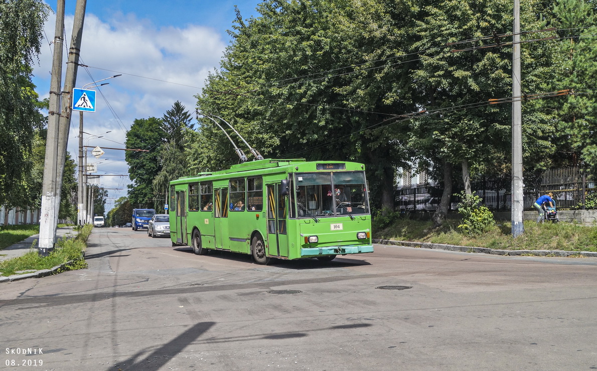 Jytomyr, Škoda 14Tr07 N°. 104