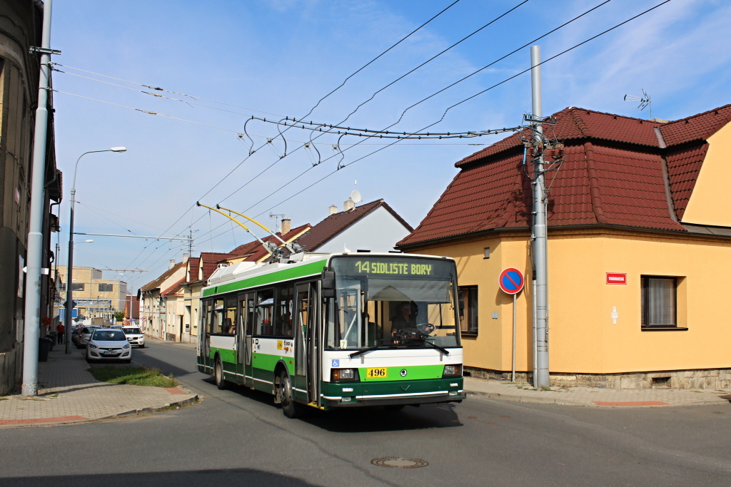 Пльзень, Škoda 21TrACI № 496