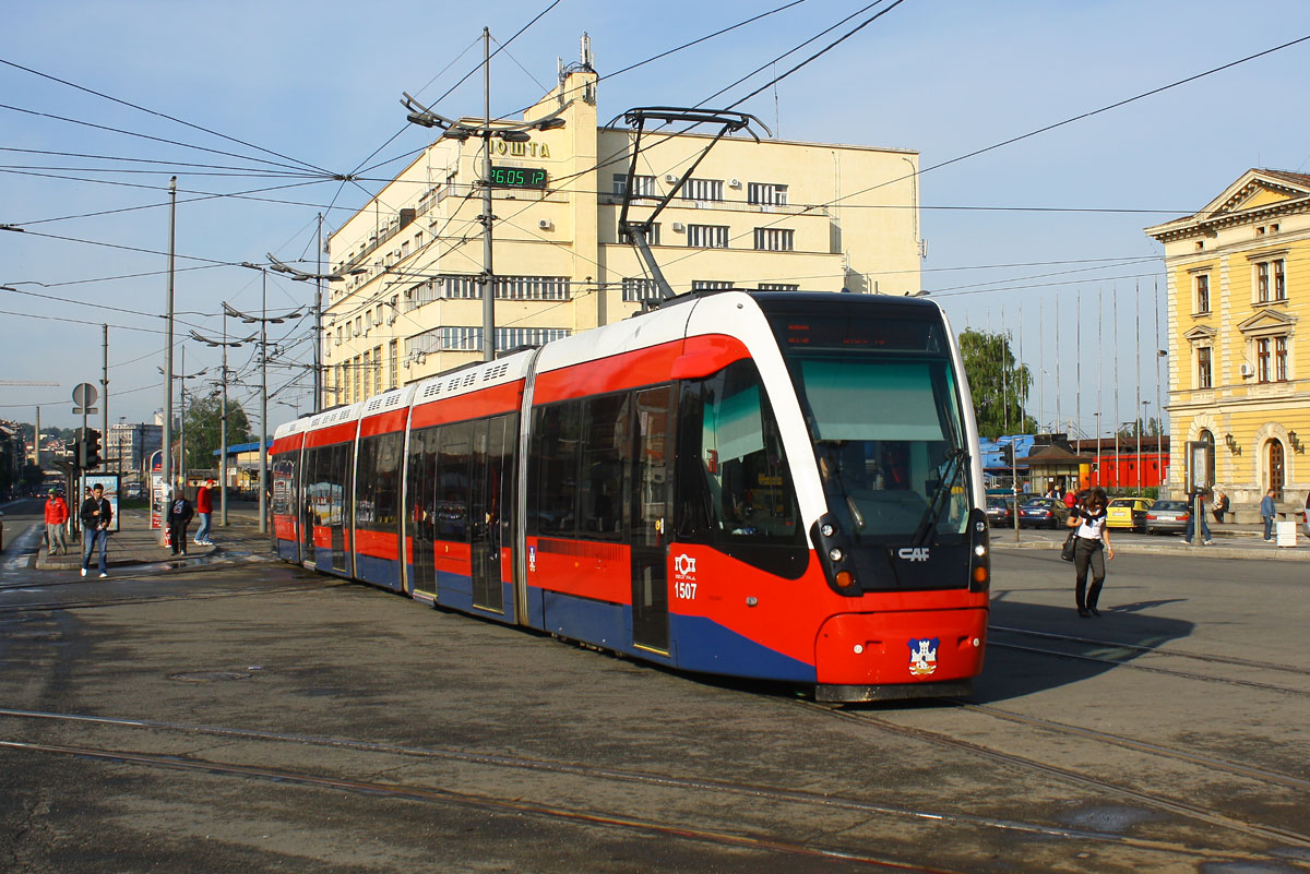 Белград, CAF Urbos 3 № 81507 (1507)