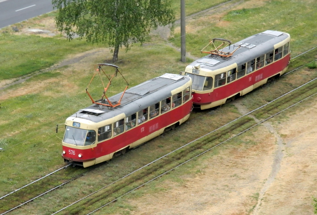 Харьков, Tatra T3SU № 576 Харьков, Tatra T3SU № 576