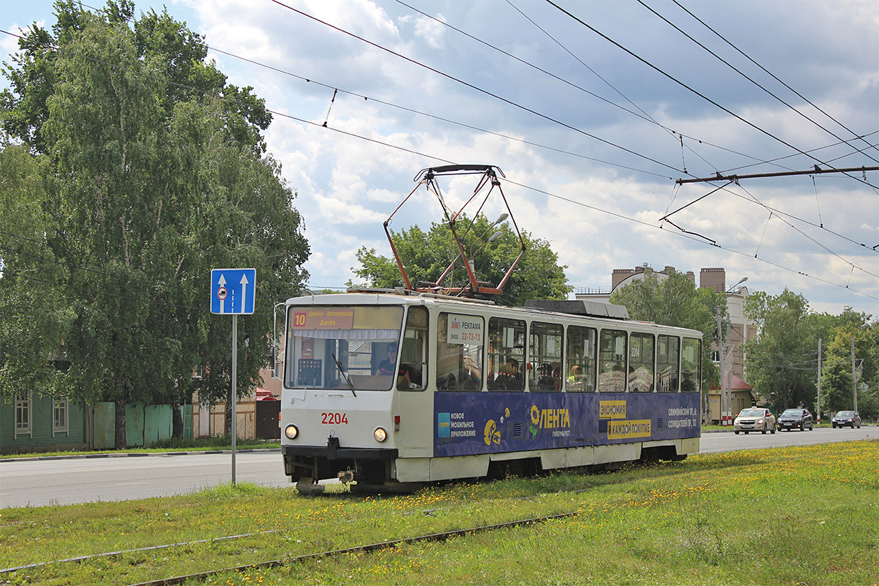 Ulyanovsk, Tatra T6B5SU Br. 2204