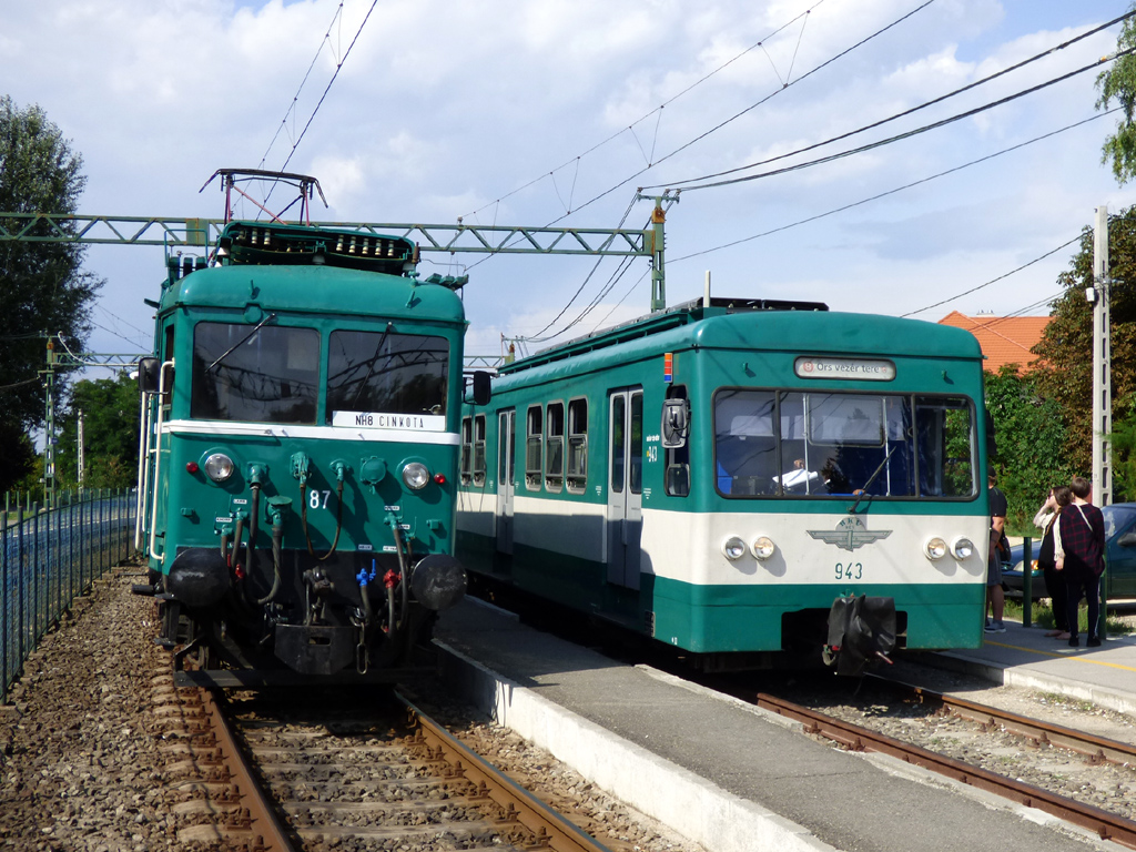 Budapest, Electric locomotive # 87 (L 87); Budapest, LEW M X A # 943