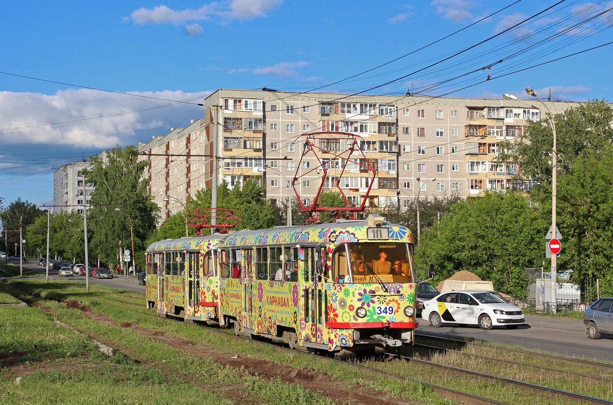 Екатеринбург, Tatra T3SU № 349