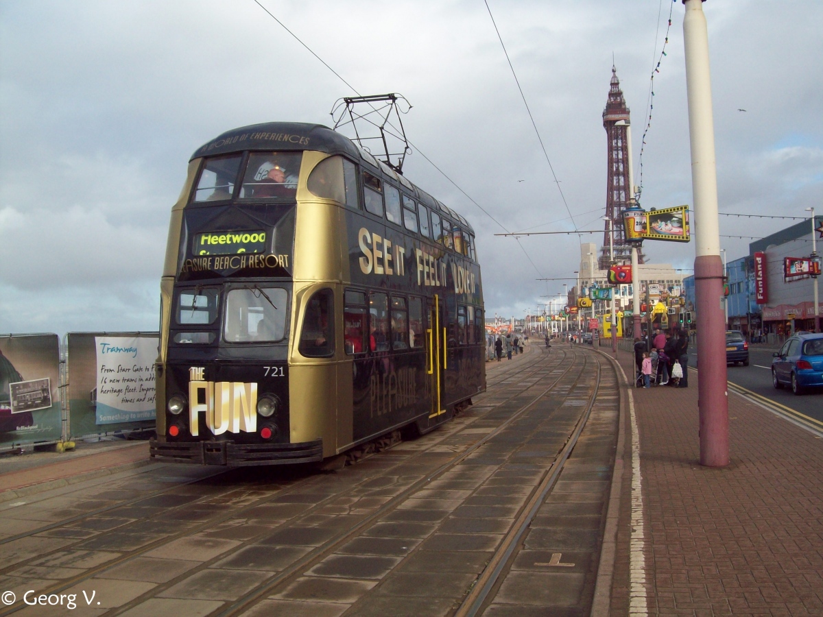 Блэкпул, Blackpool Balloon Car № 721