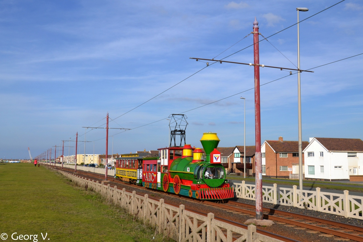 Блэкпул, Четырёхосный моторный English Electric № 733