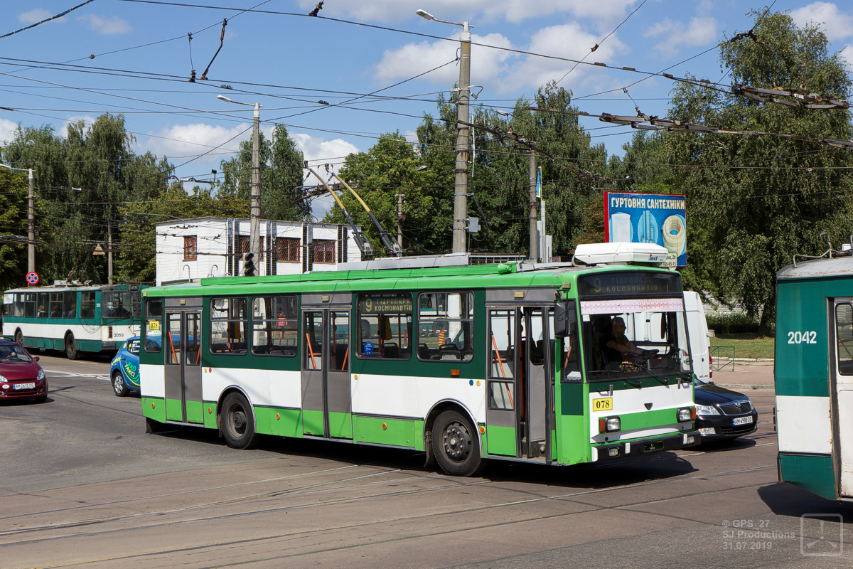 Житомир, Škoda 14TrM № 078