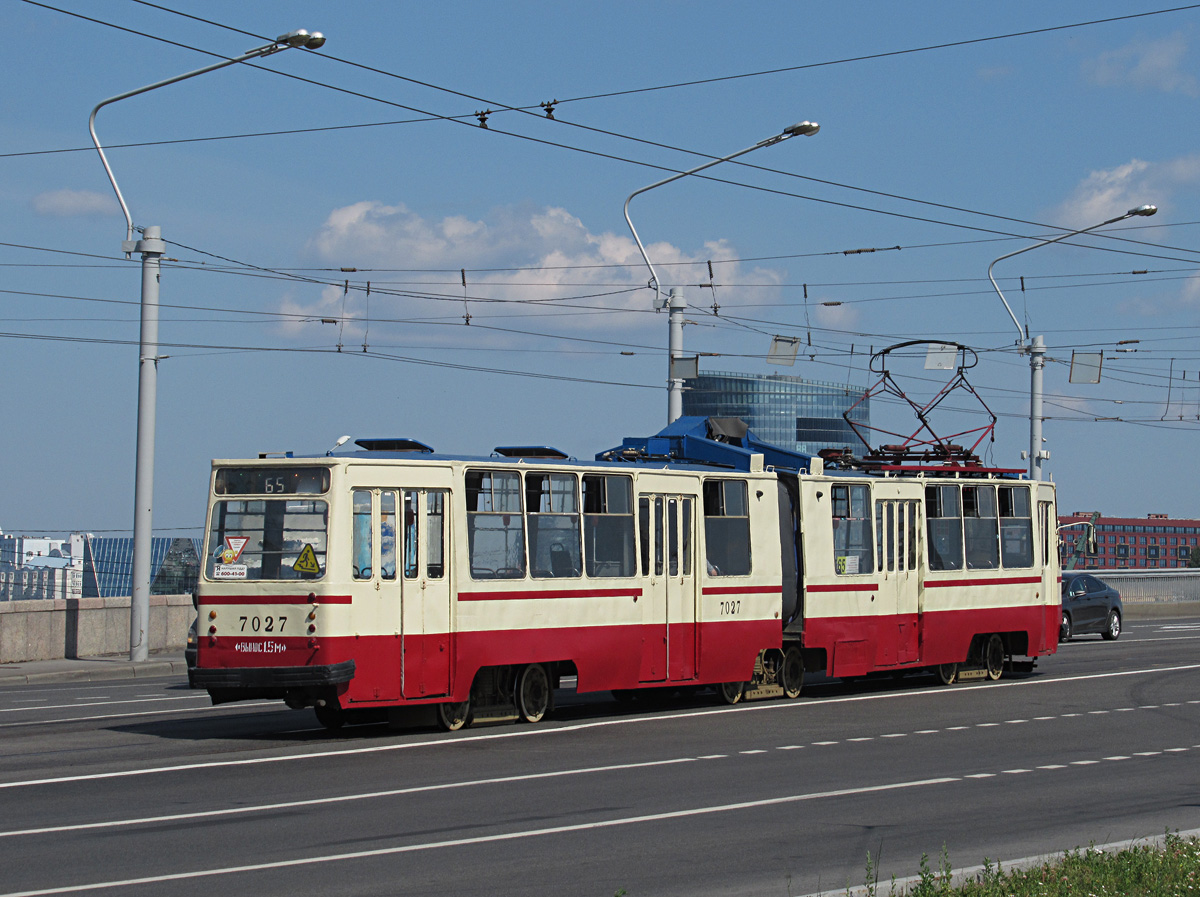Saint-Petersburg, LVS-86K № 7027 Saint-Petersburg, LVS-86K № 7027