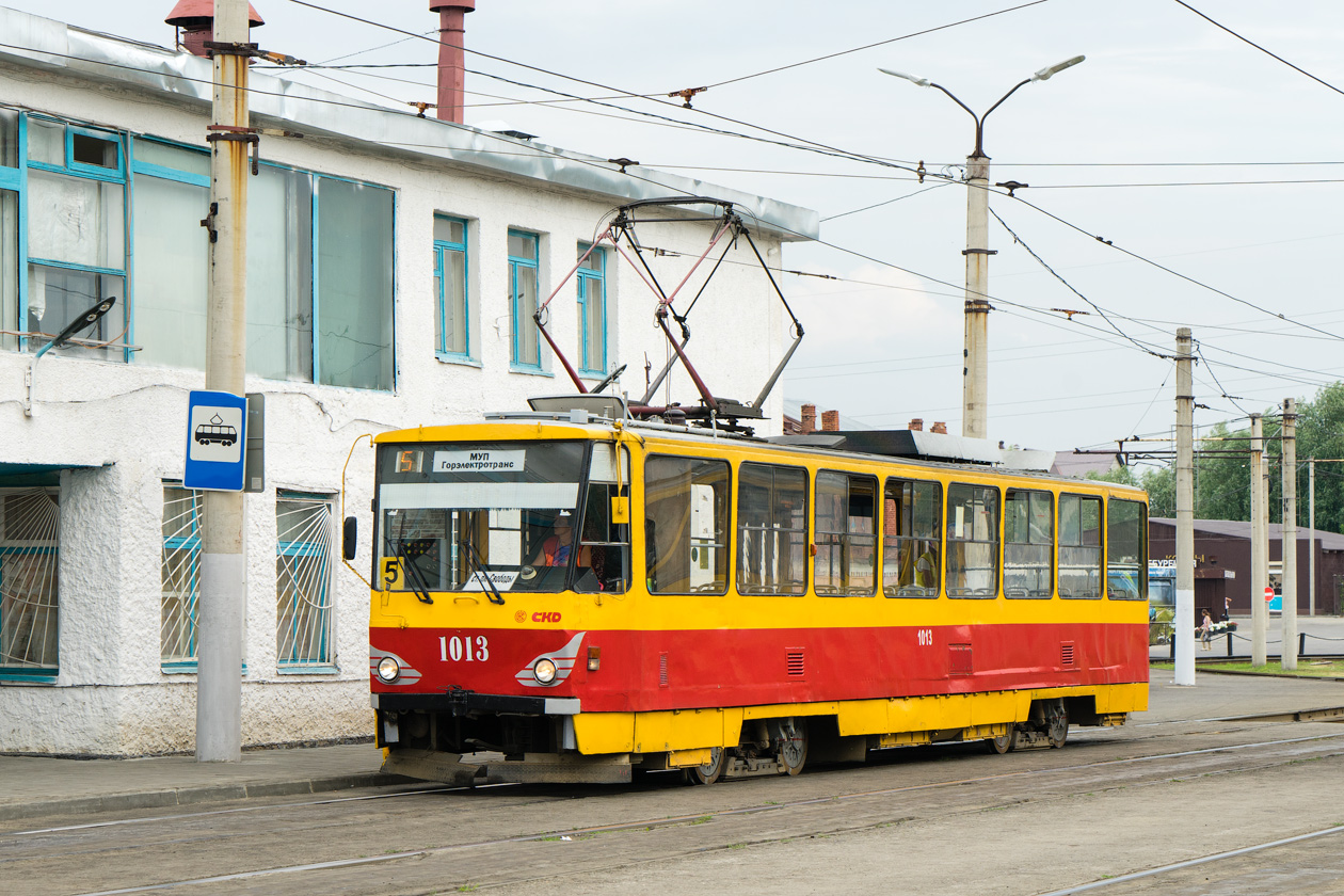 Барнаул, Tatra T6B5SU № 1013