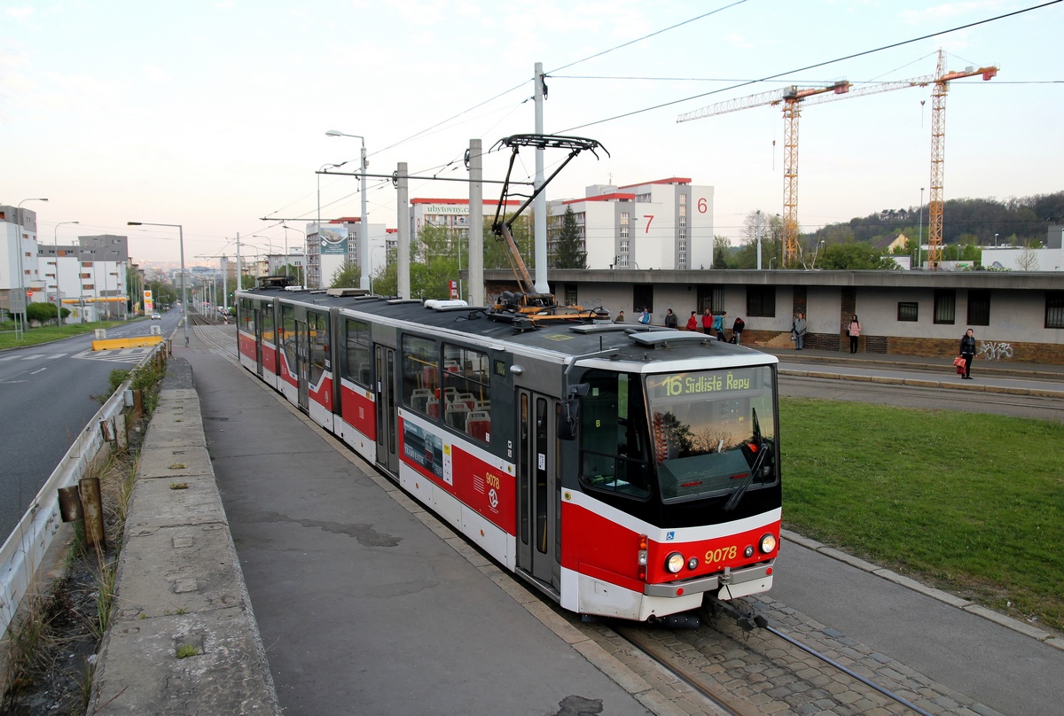 Prague, Tatra KT8D5R.N2P # 9078 Prague, Tatra KT8D5R.N2P # 9078