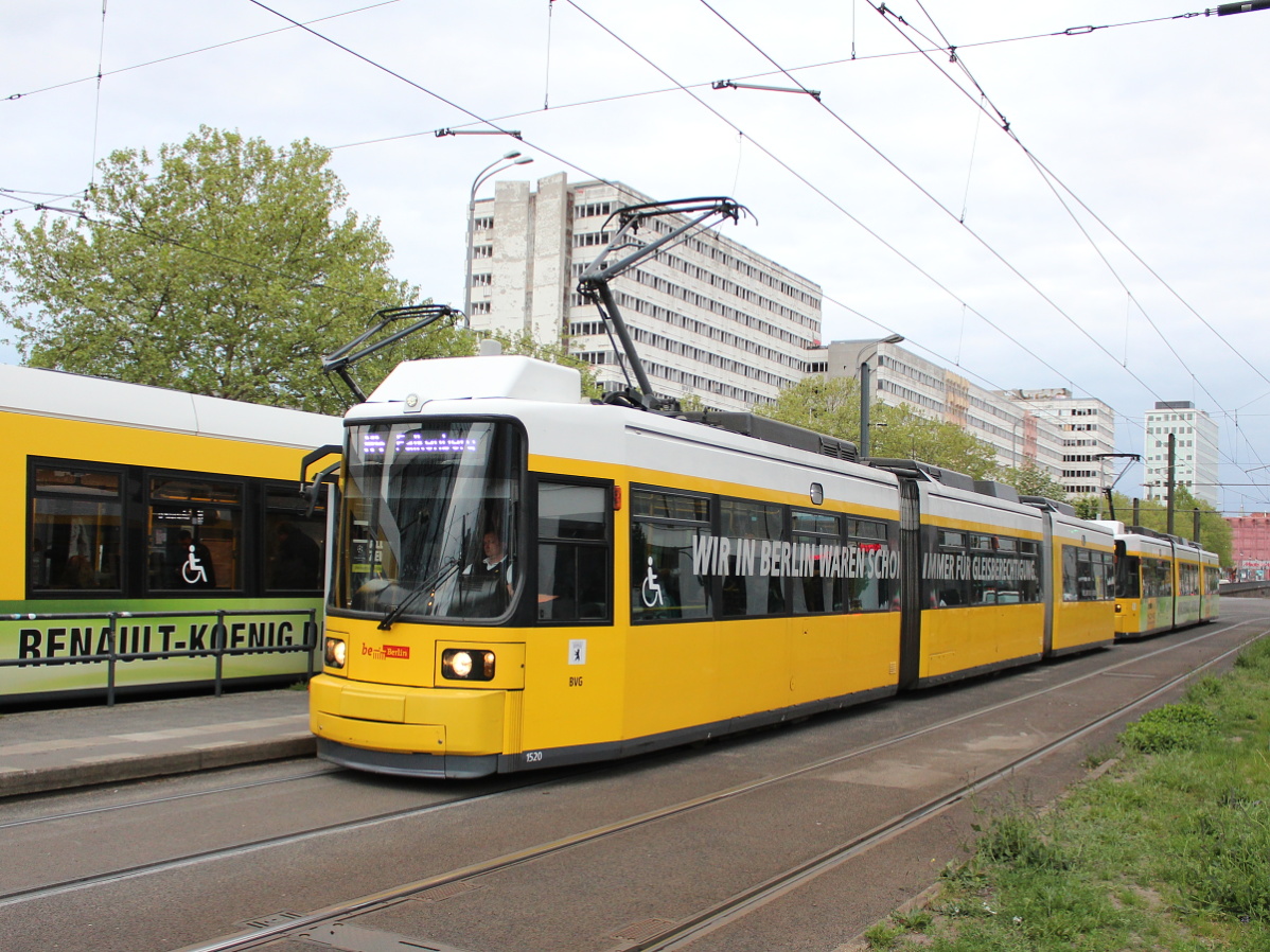 Берлин, BVG GT6U № 1520