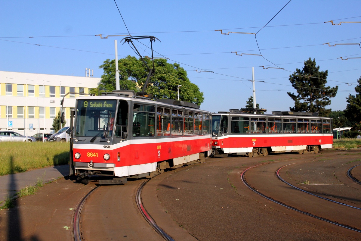Прага, Tatra T6A5 № 8641
