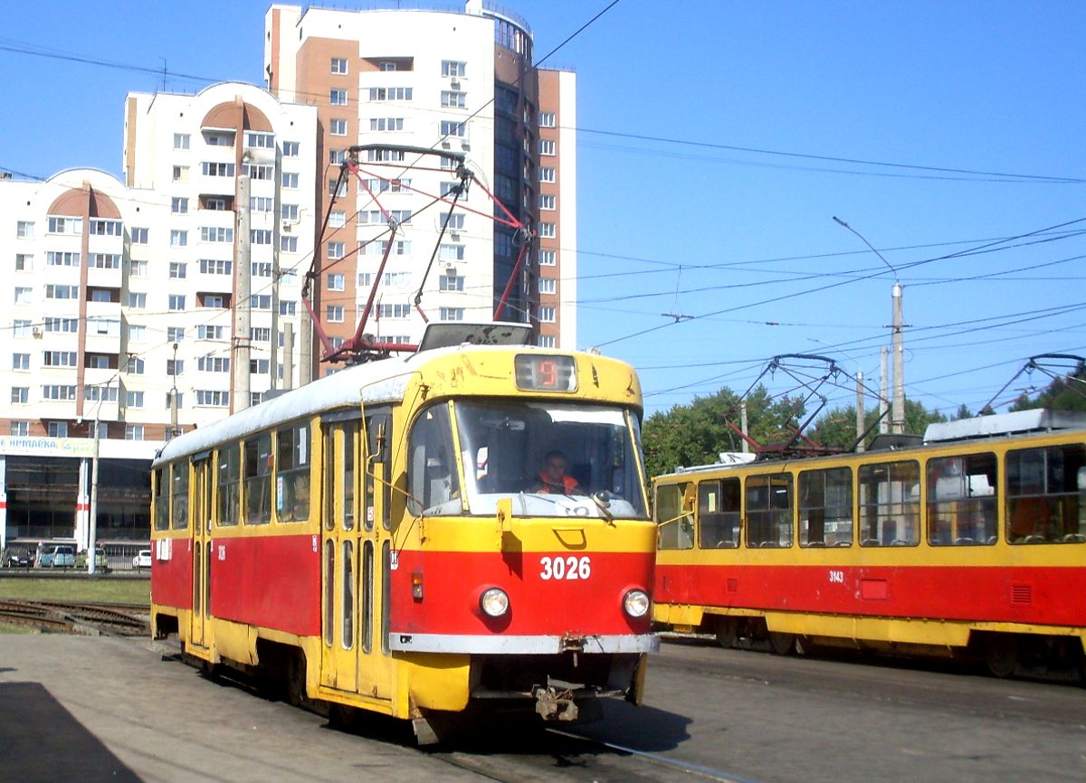 Барнаул, Tatra T3SU № 3026