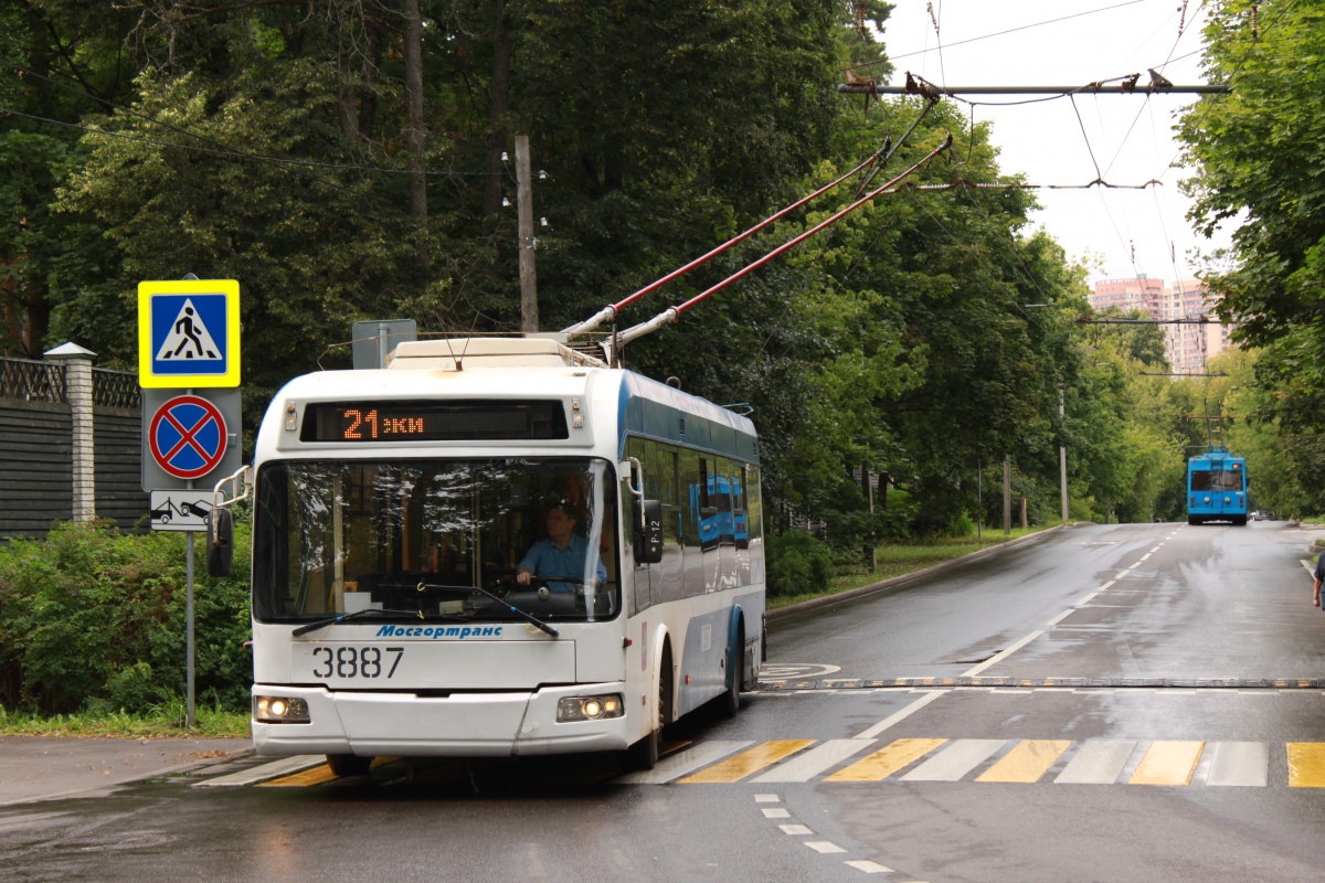 Москва, СВАРЗ-6235.01 (БКМ 32100М) № 3887