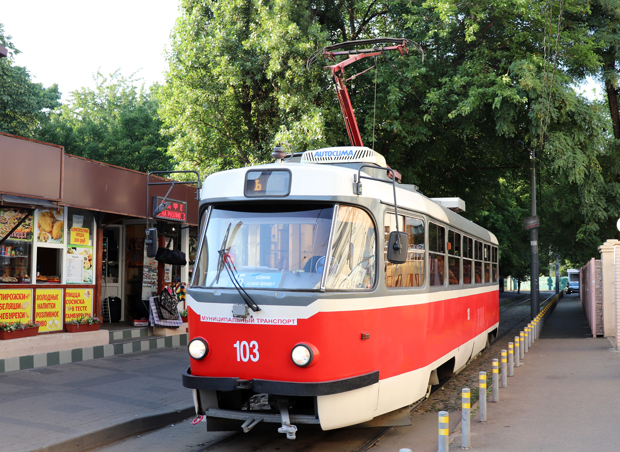 Краснодар, Tatra T3SU КВР МРПС № 103