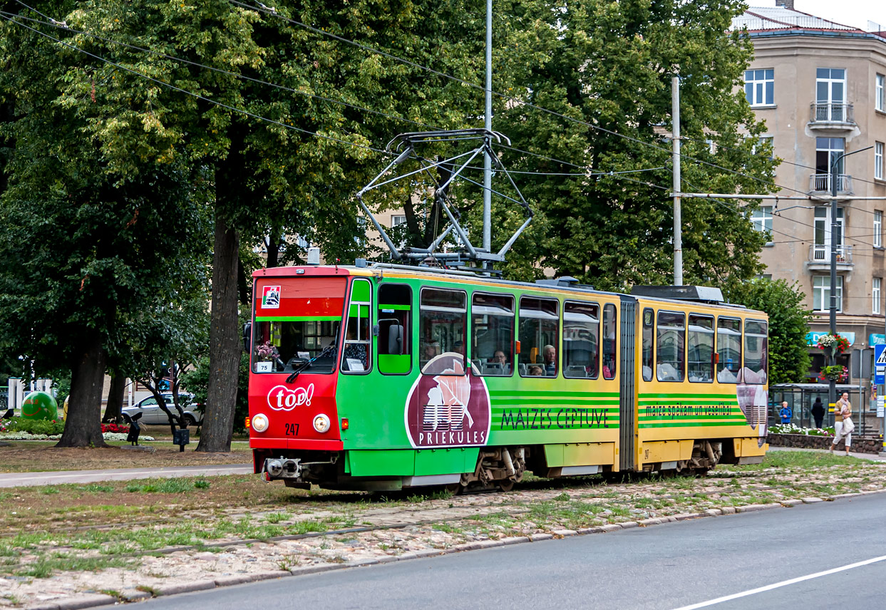 Лиепая, Tatra KT4D № 247