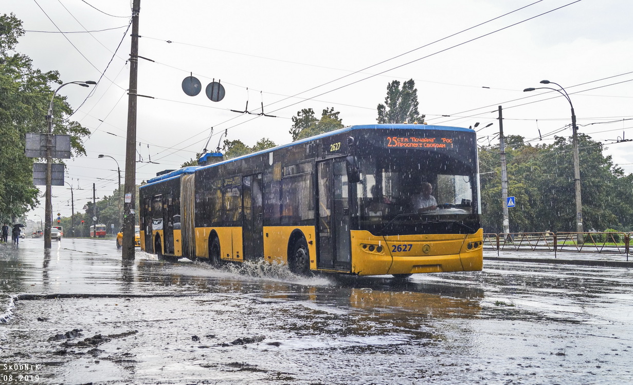 Киев, ЛАЗ E301D1 № 2627