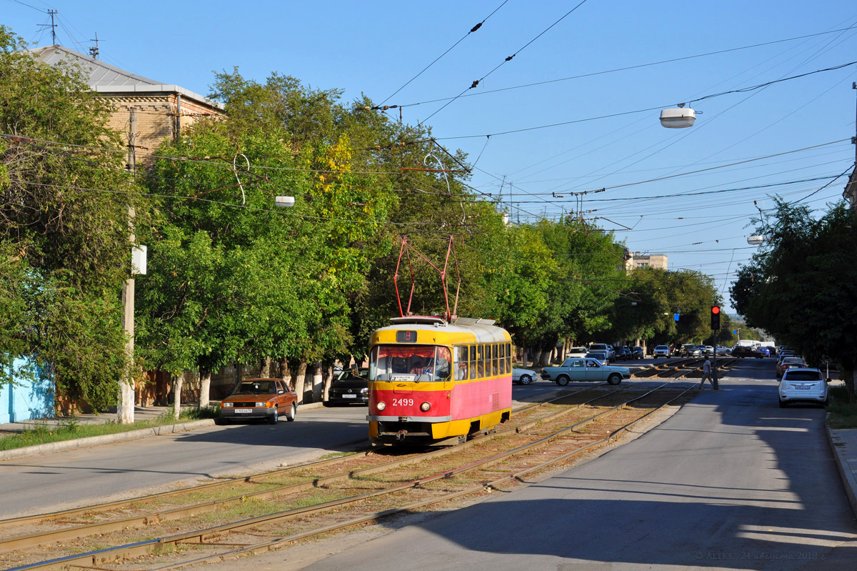 Волгоград, Tatra T3SU (двухдверная) № 2499