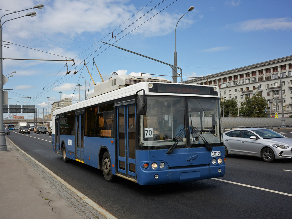 Москва, МТрЗ-52791 «Садовое Кольцо» № 1012
