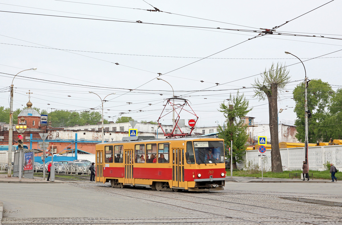 Екатеринбург, Tatra T6B5SU № 763