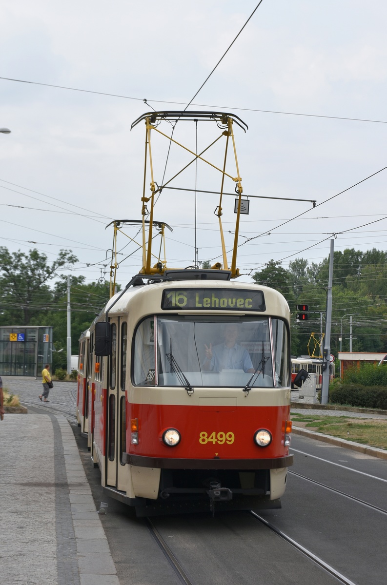 Прага, Tatra T3R.P № 8499