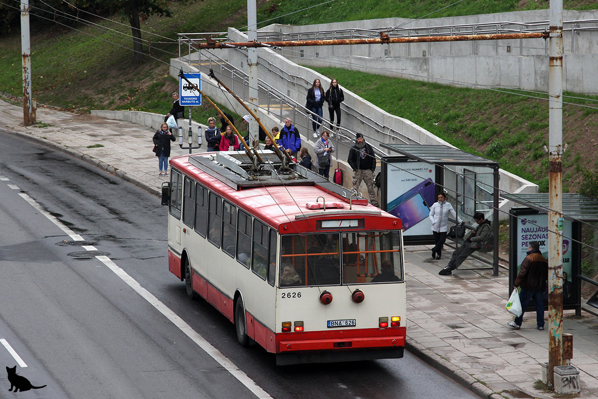 Вильнюс, Škoda 14Tr13/6 № 2626