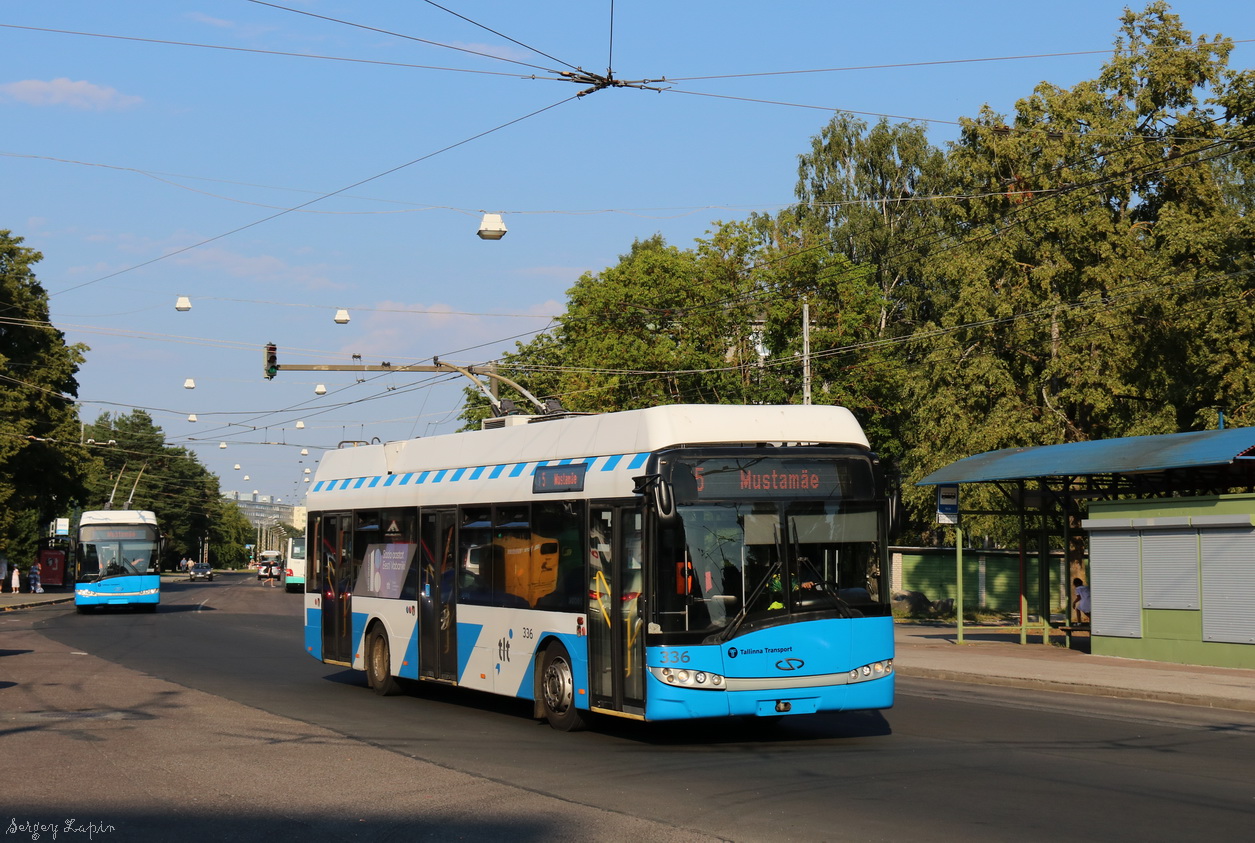 Таллин, Solaris Trollino III 12 AC № 336
