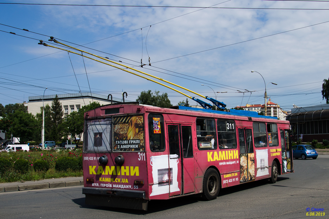 Черновцы, Škoda 14Tr11/6 № 311