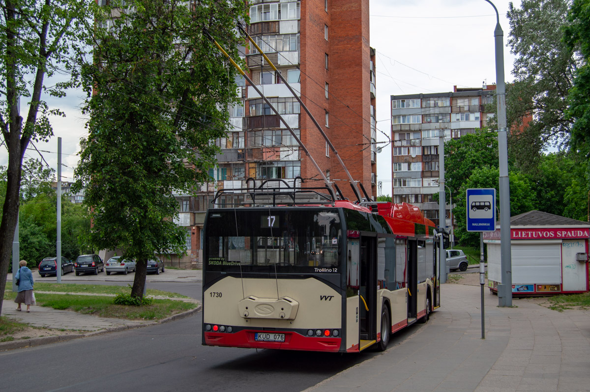 Vilnius, Solaris Trollino IV 12 Škoda Br. 1730