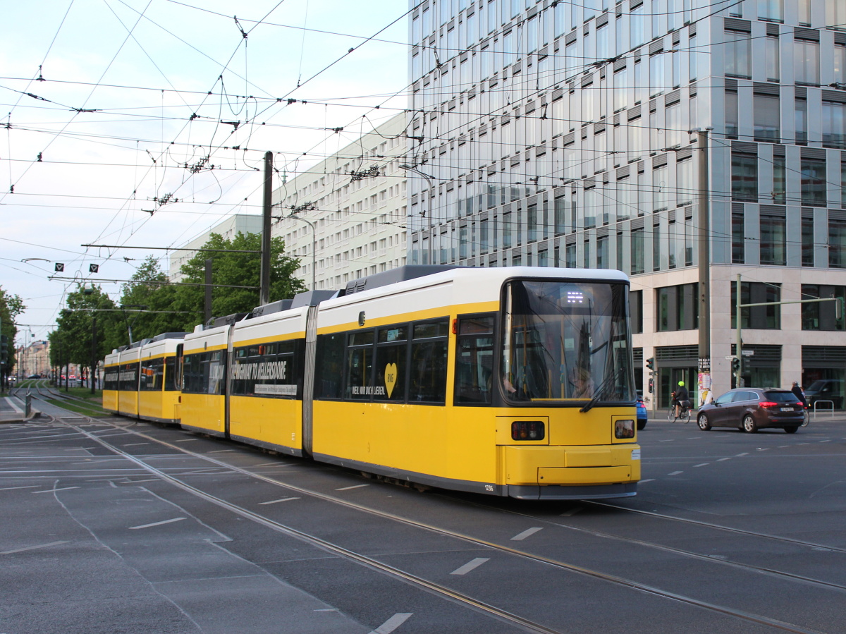 Берлин, BVG GTNO № 1236
