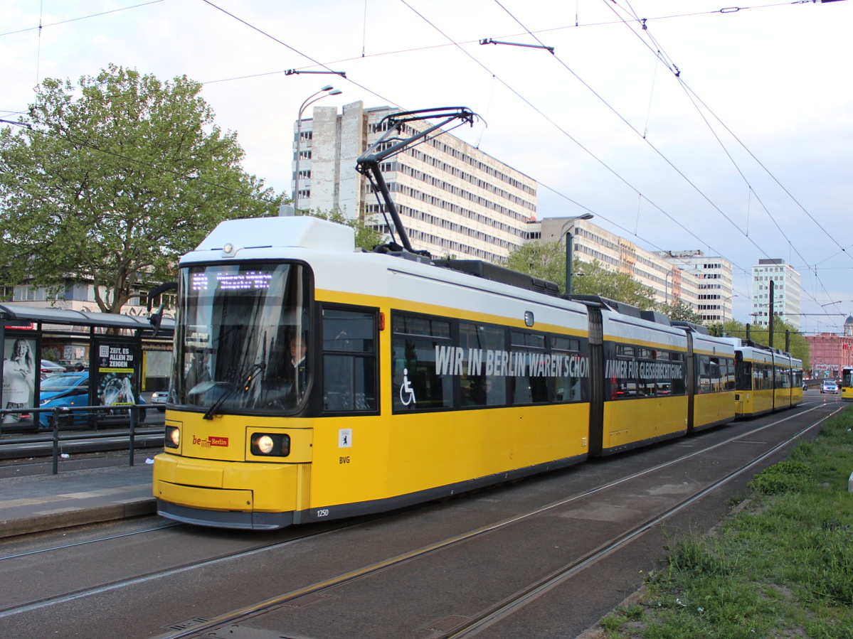 Берлин, BVG GTNO № 1250